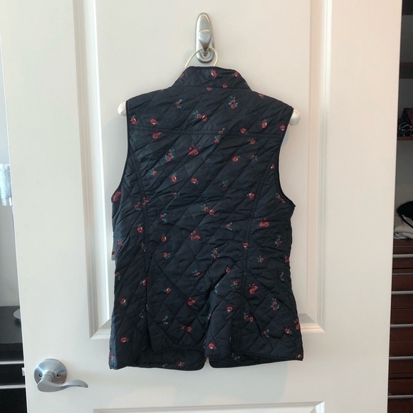 NWT Charter Club Floral Print Quilted Vest Size XS - Picture 9 of 15